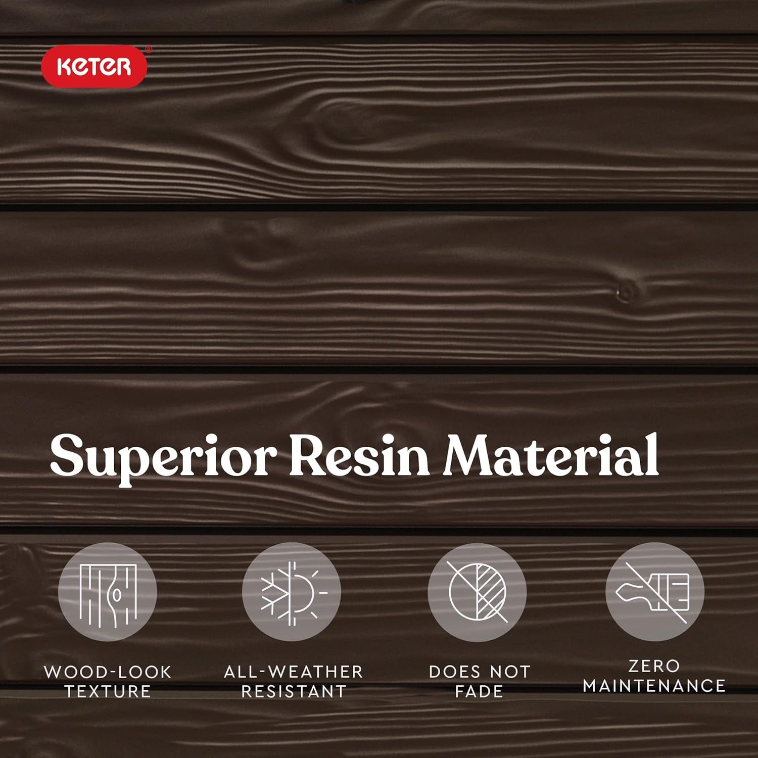 70 Gallon Outdoor Storage Bench Box for Garden Tools